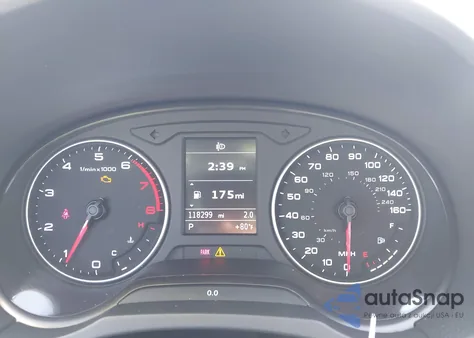 2015 Audi A3 2.0T Premium z USA, uszkodzony, nr VIN WAUEFGFF0F1086077